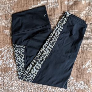Zyia leopard print capri
